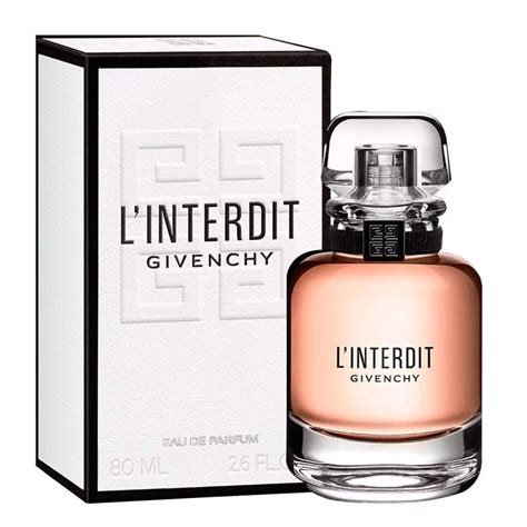 givenchy l'interdit eau de parfum spray 80ml